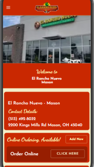 Screenshot 2 of El Rancho Nuevo App