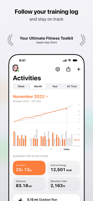 ‎Gentler Streak Fitness Tracker Capture d'écran