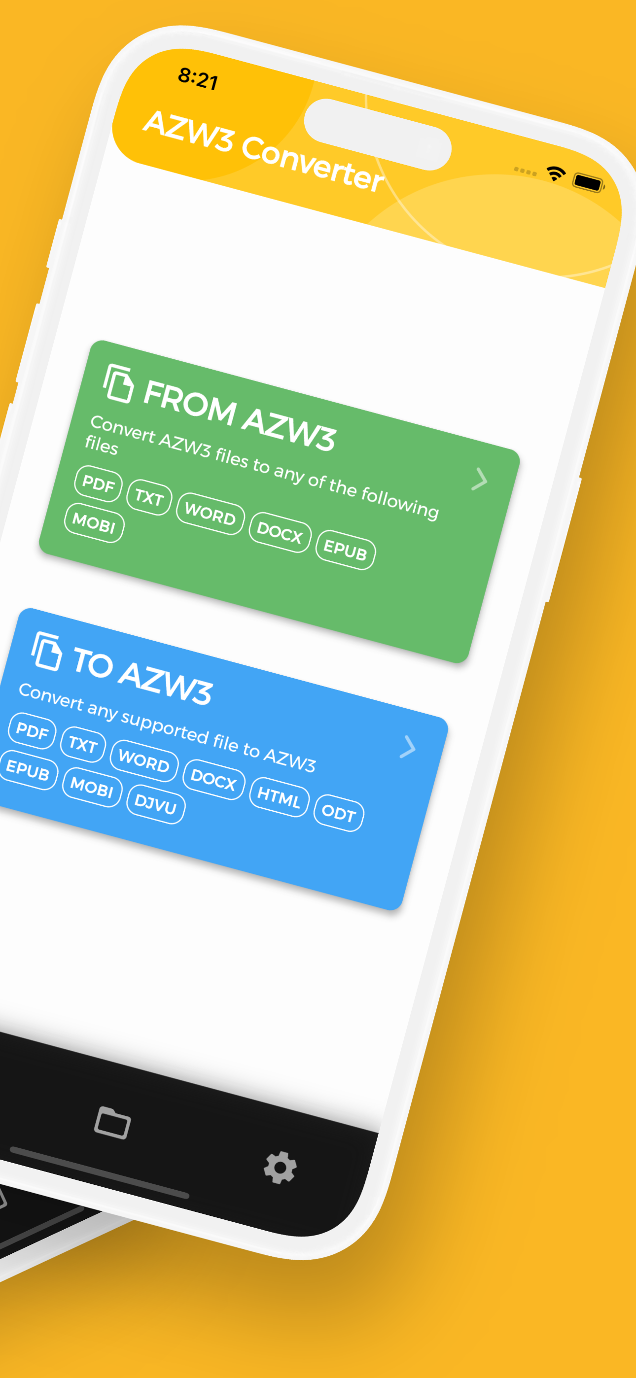 AZW3 Converter, AZW3 to PDF screenshot 2