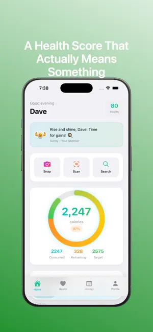 NutriLogger AI screenshot 1