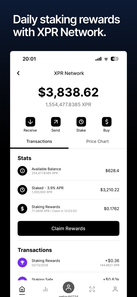 WebAuth: Self-Custody Wallet - Finance App | MWM