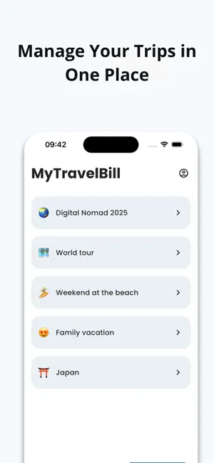 MyTravelBill : Travel expenses screenshot 4