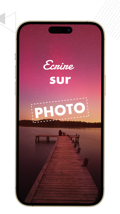Screenshot #1 pour Texte sur Photo - Caligraphie