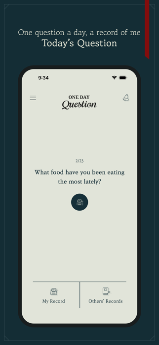 OneDayQuestion Screenshot 1 of 6