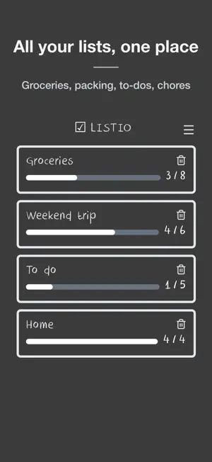Listio: Shared Grocery List screenshot 2