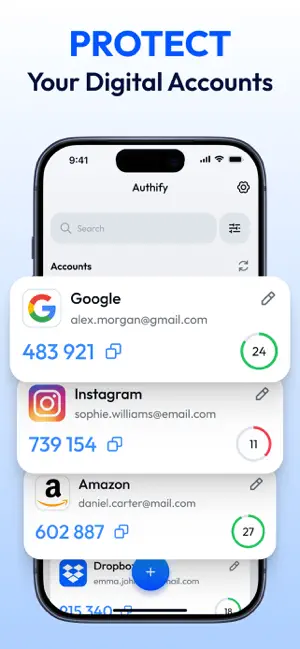2FA Secure Keypass Manager screenshot 1