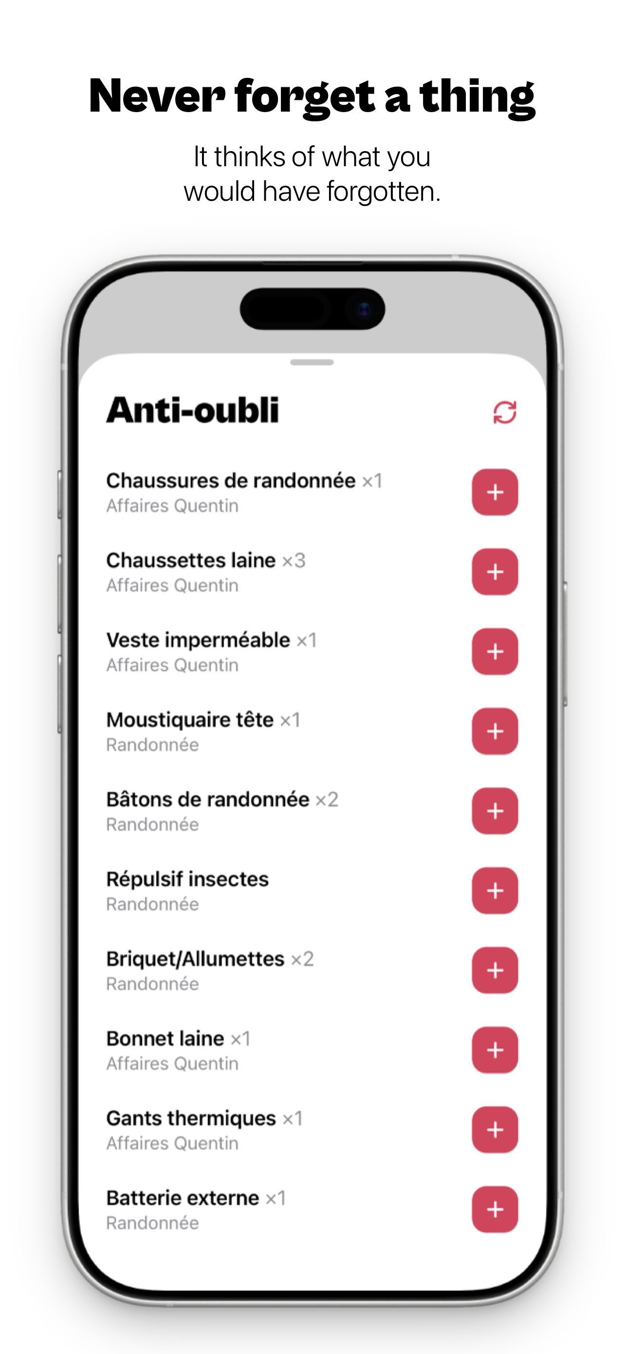 CheckPack - Smart packing list screenshot 5