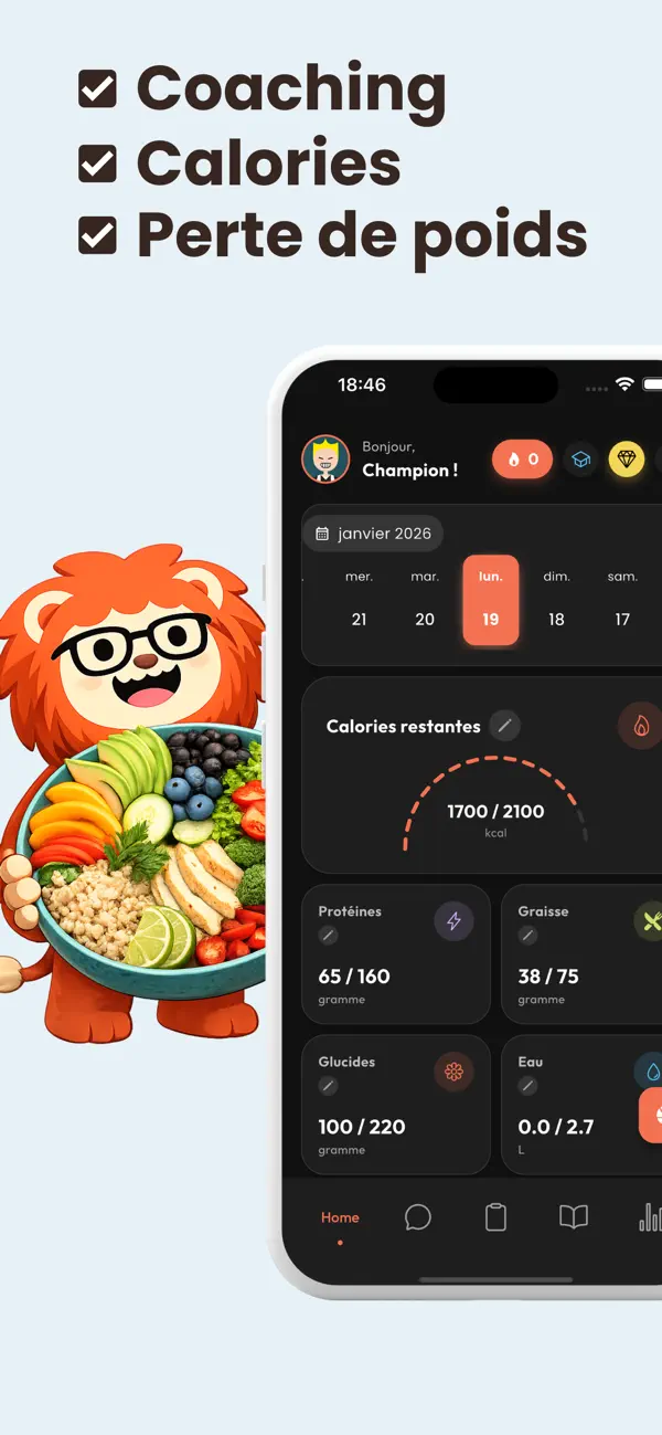 Screenshot #1 pour Atlas : Coach Fitness IA