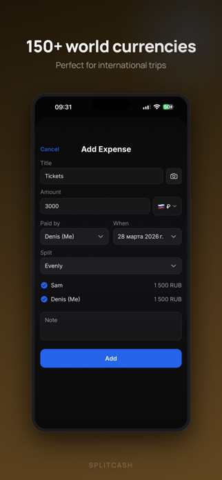SplitCash: Split Expenses Screenshot 3 of 6