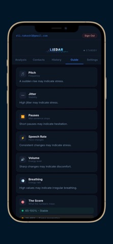 LIEDAR App screenshot 6