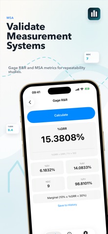 SPC Tools: Cpk Calculator iPhone screenshot