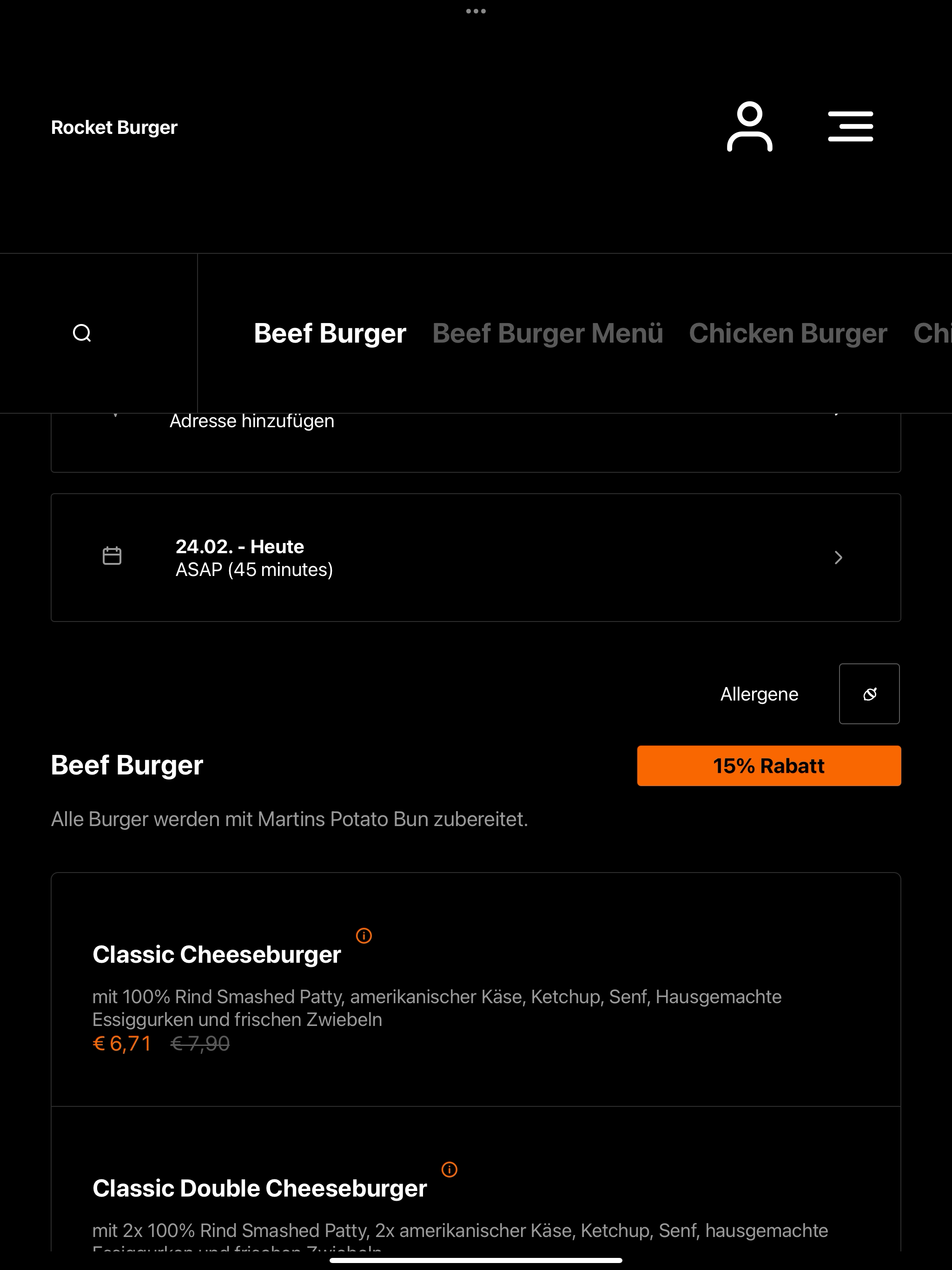 Rocket Burger