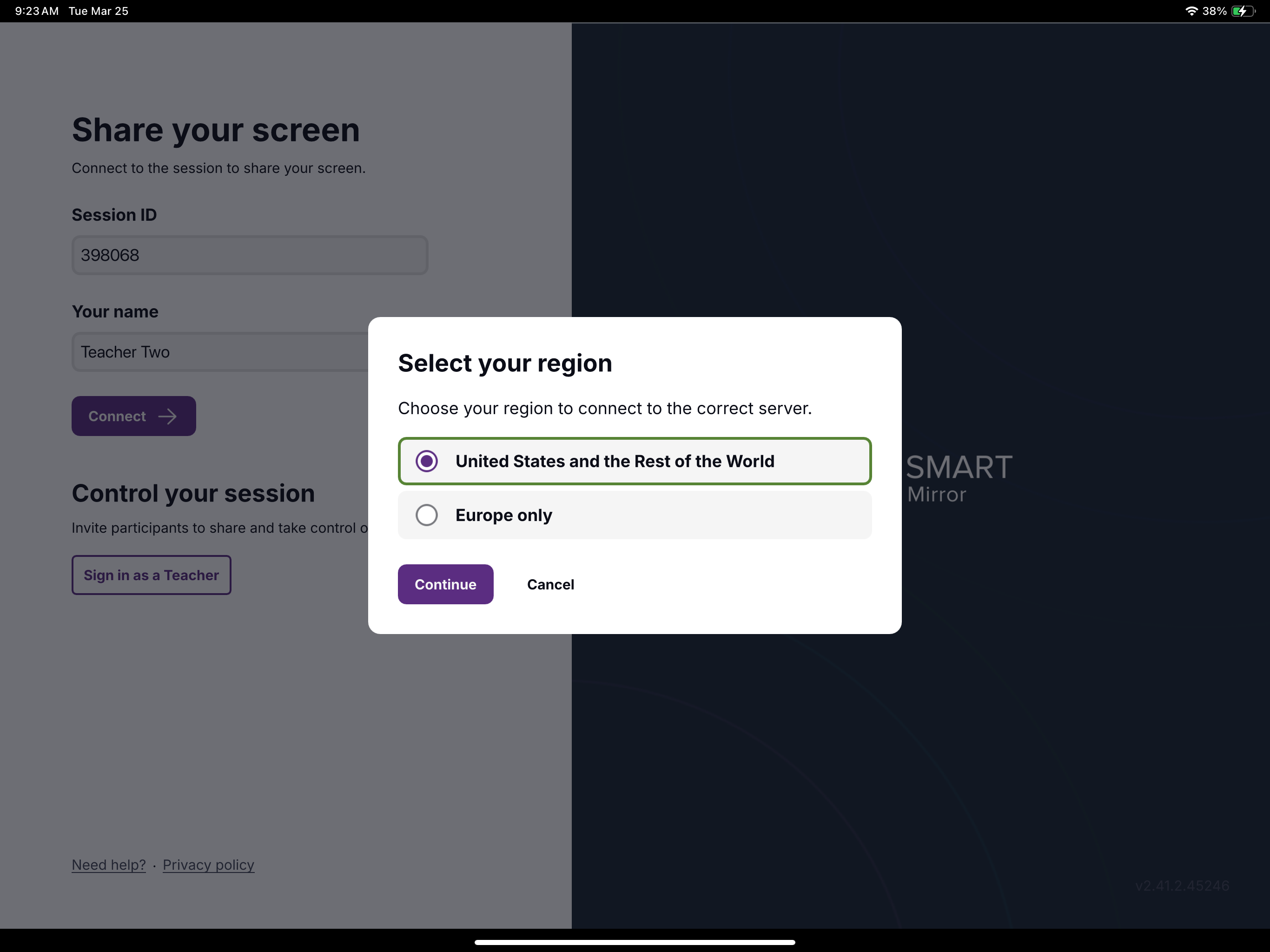 SMART Mirror (For Tablets) screenshot 5