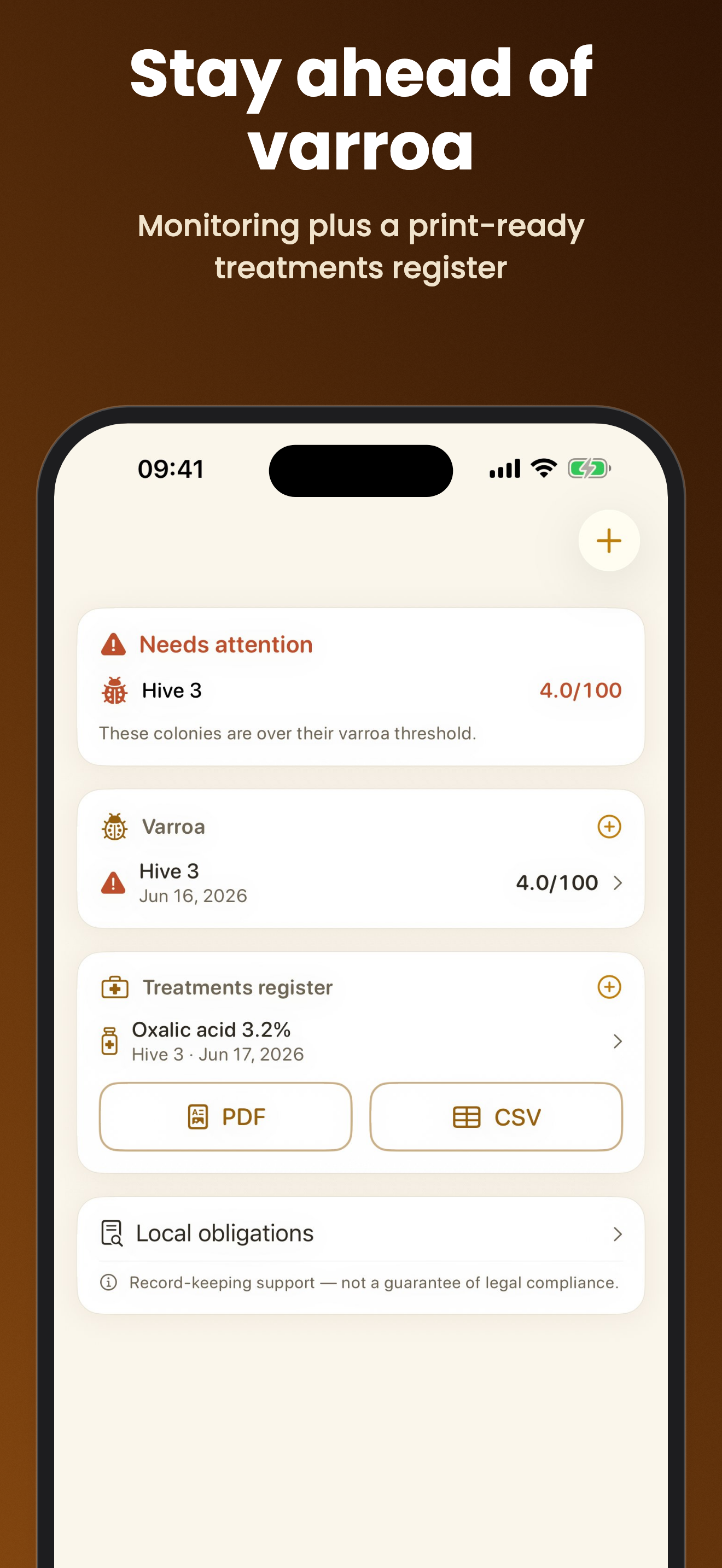 Hivey: Beekeeping Journal