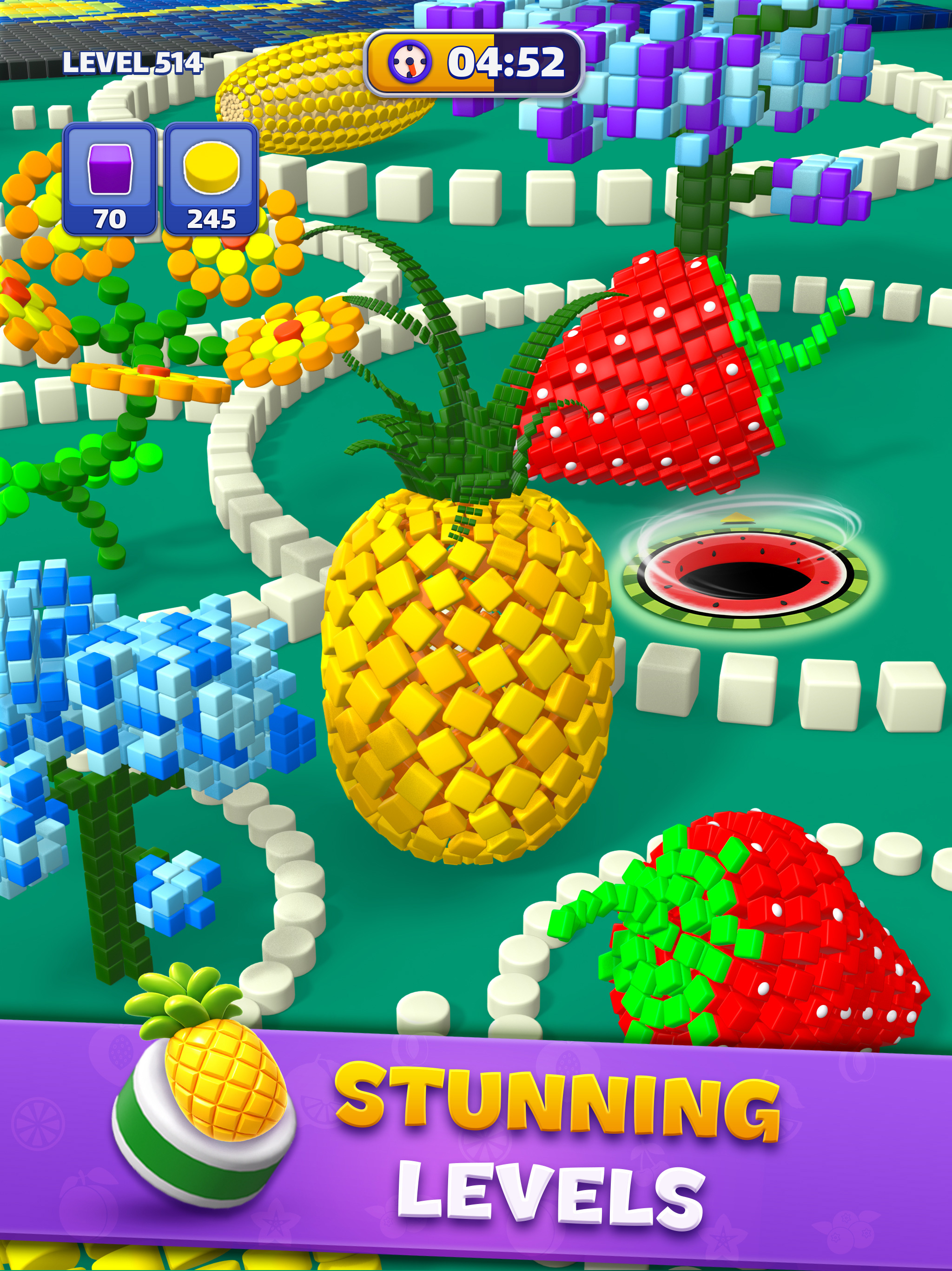 Tiles In Hole: Black Hole screenshot 18