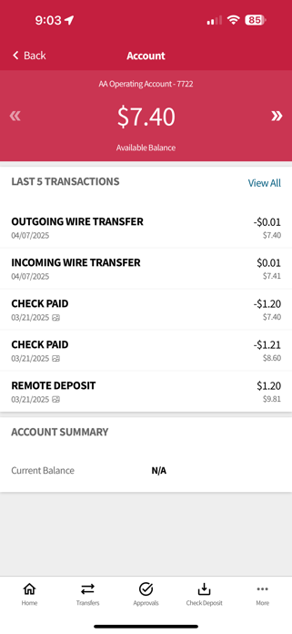 CIBC US BNB Mobile Screenshot 1 of 6