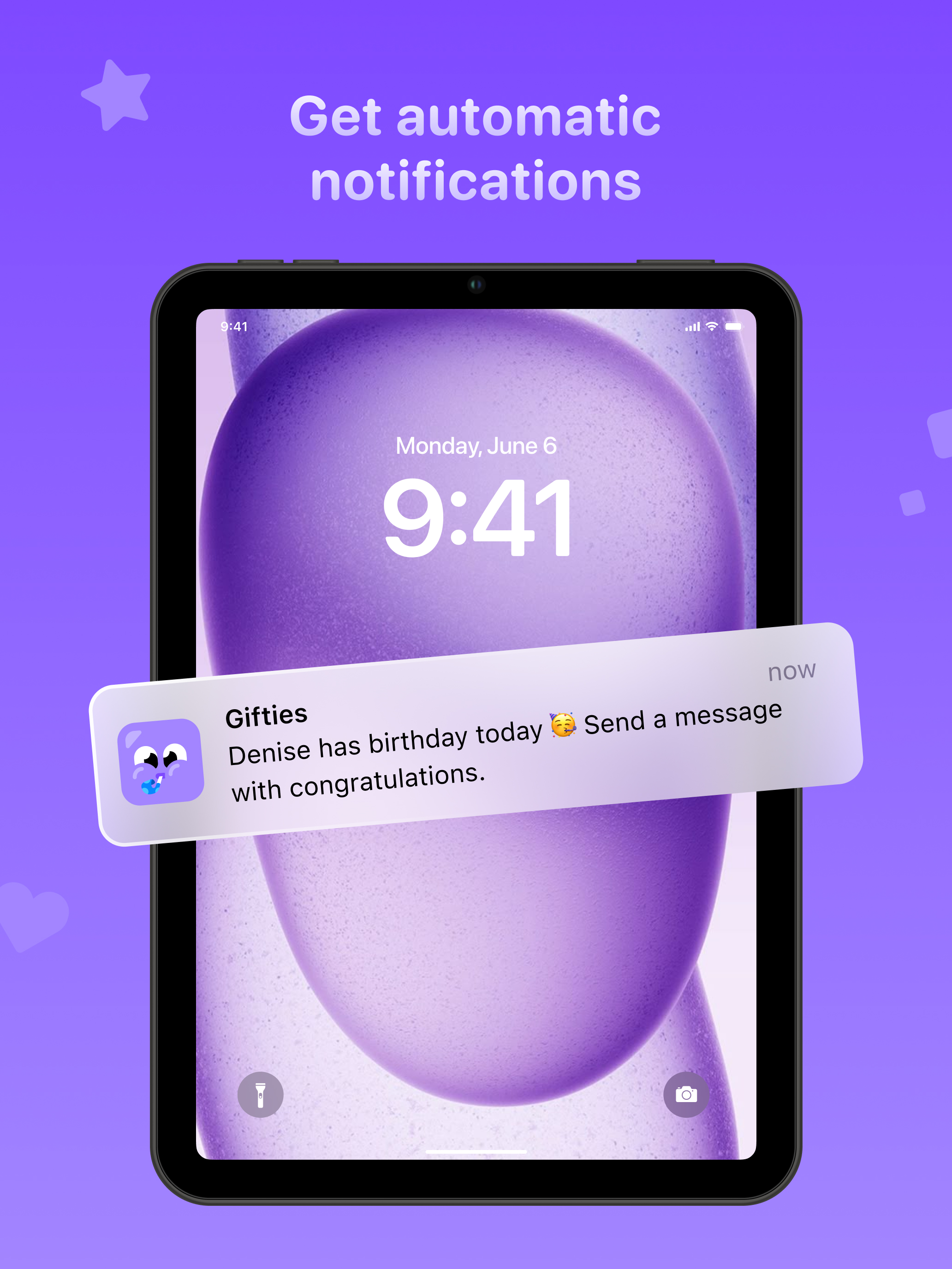 Gifties – Birthday Reminder screenshot 9