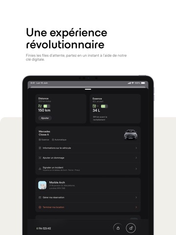 Virtuo - Location de voiture iPad screenshot 2