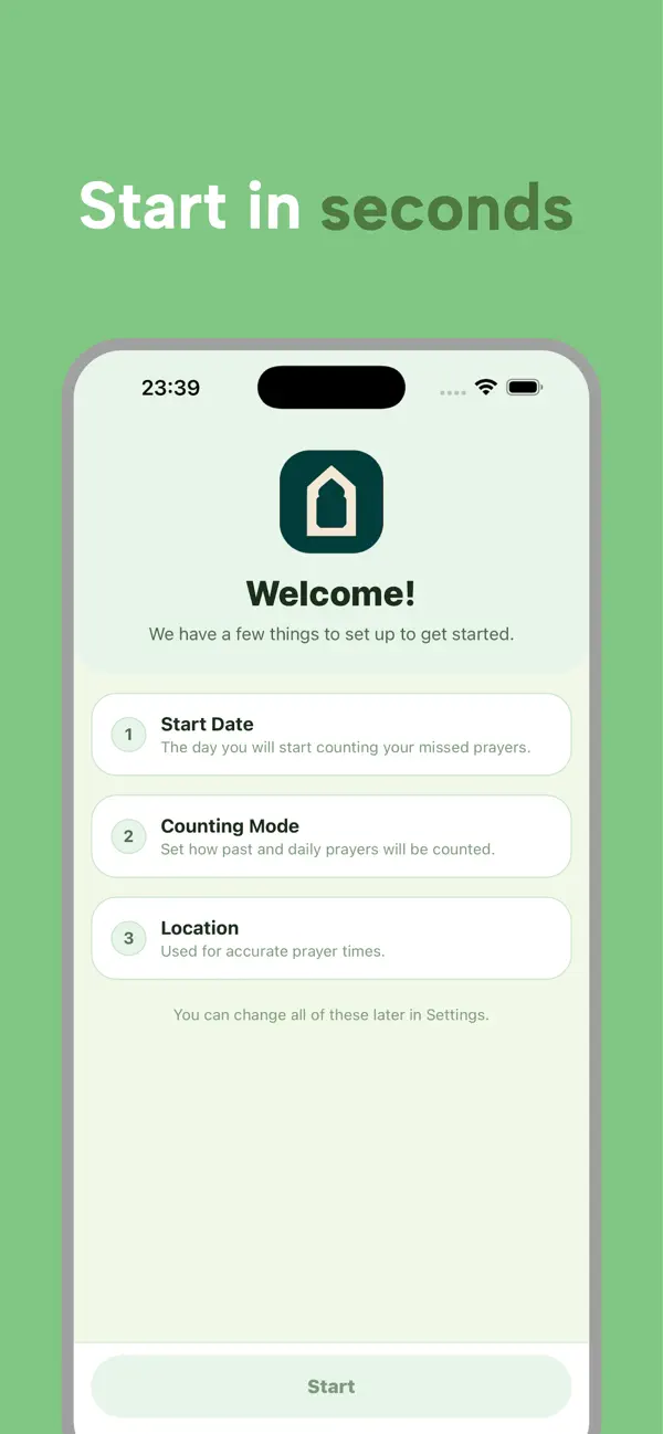 Screenshot #1 pour Qada Tracker - Likapa