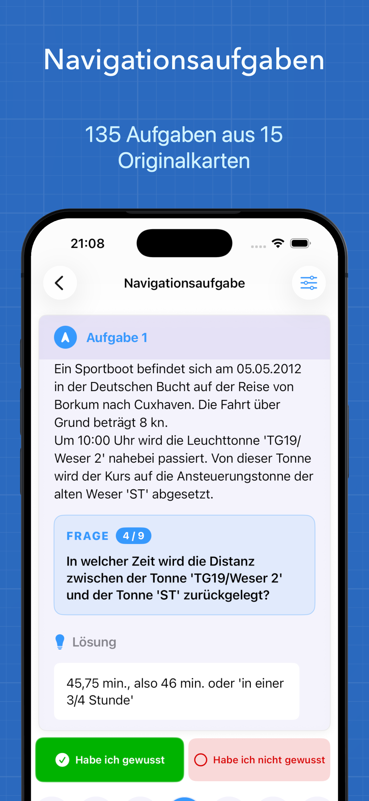 SBF See Fragen Theorie Knoten screenshot 4