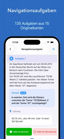 SBF See Fragen Theorie Knoten iPhone screenshot