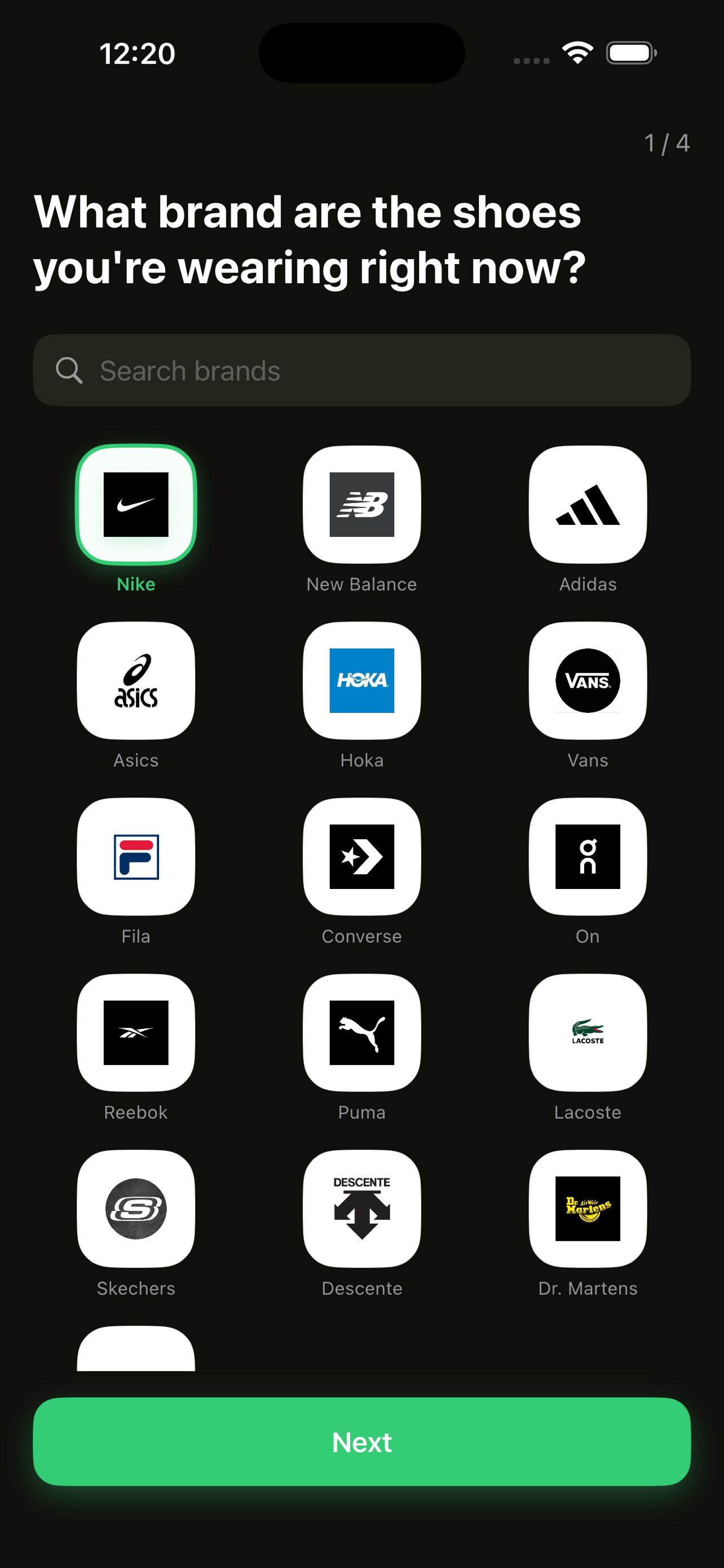 Size Note screenshot 2