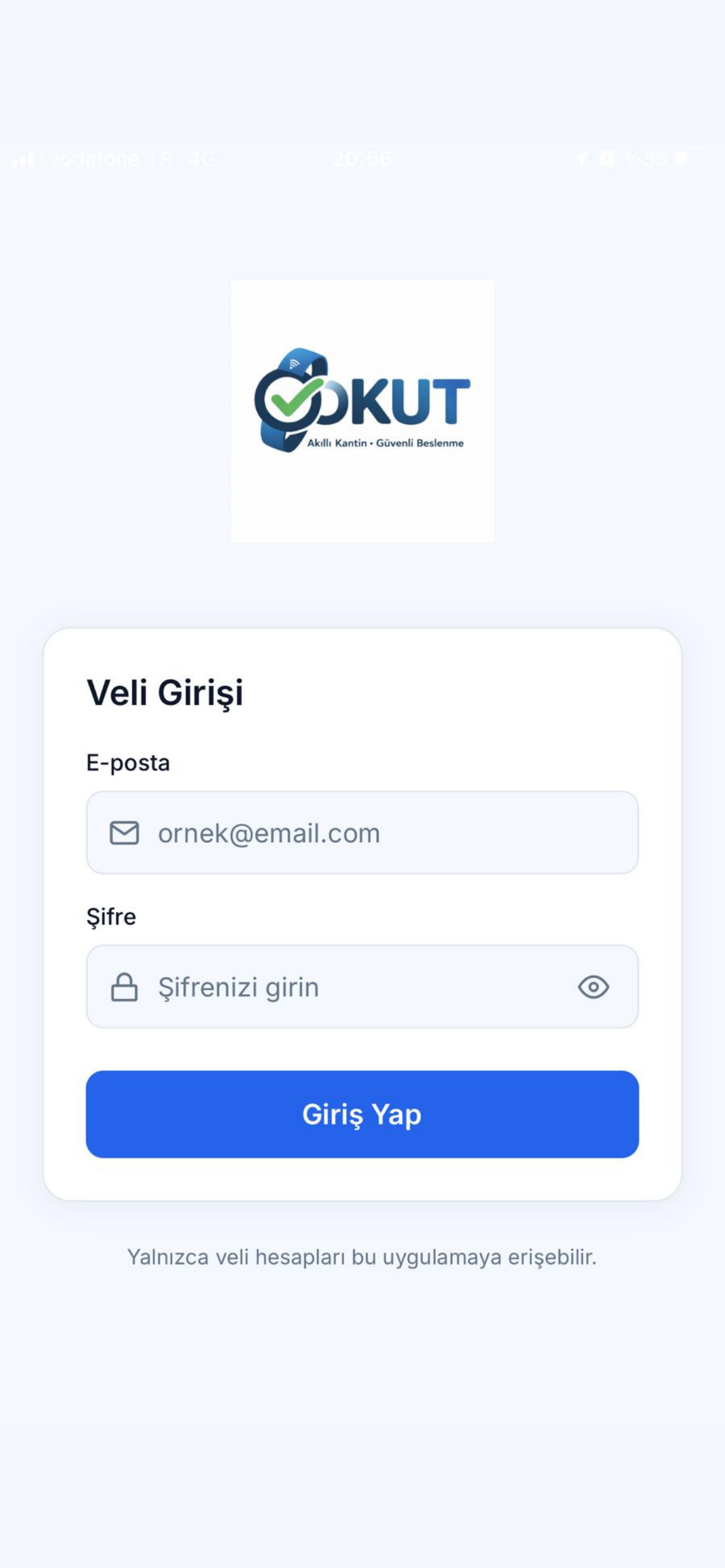 OKUT Veli Uygulaması screenshot 3