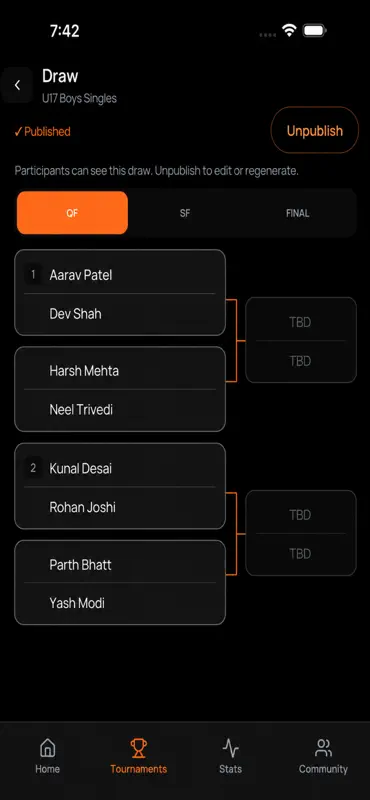 Clutch: Sports & Tournaments screenshot 3 of 7