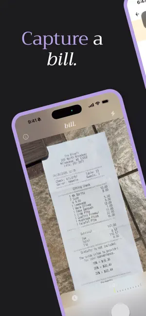 bill. screenshot 2