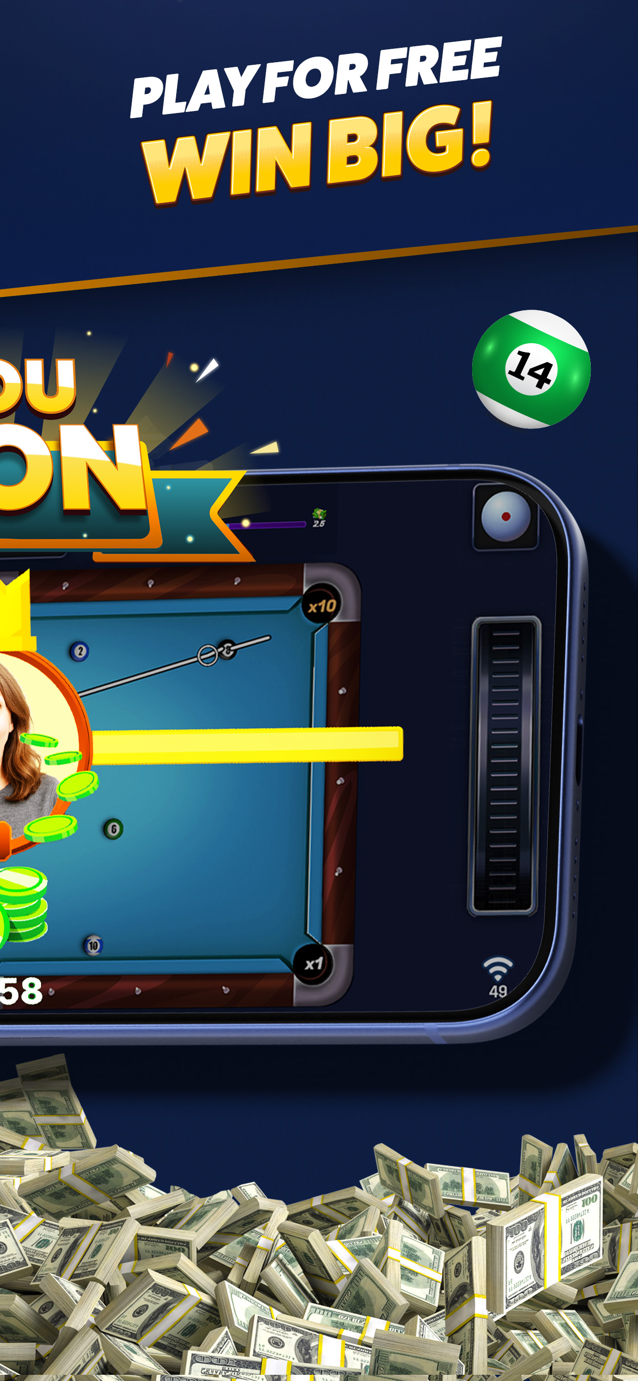 MPL Pool Rush: Cash Games screenshot 5