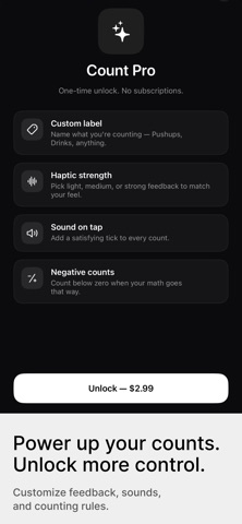 Count — Tap Counter Screenshot 4 of 4