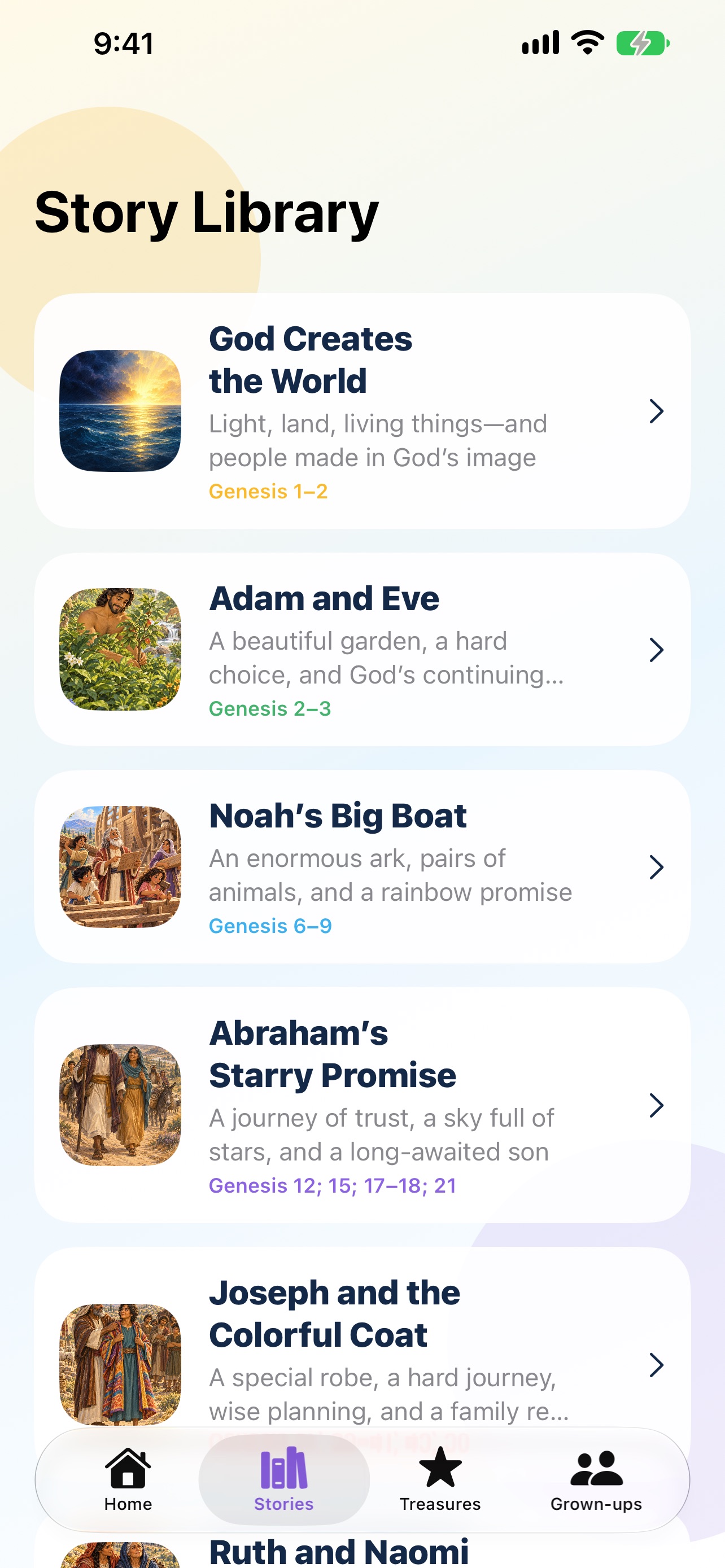 Screenshot 2 of Illustrated Bible Adventures