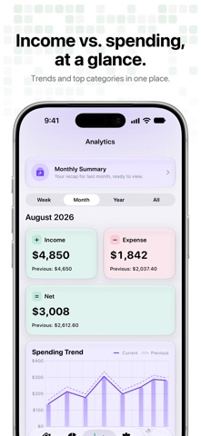Windfall - Expense Tracker Screenshot 7 of 10