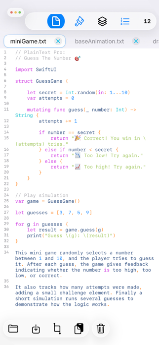 PlainText Pro Editor Screenshot 4 of 6