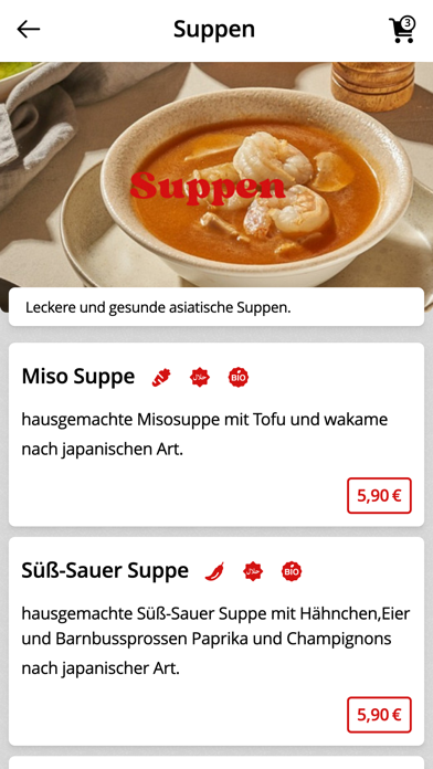 Screenshot #3 pour Asian Corner Pfinztal