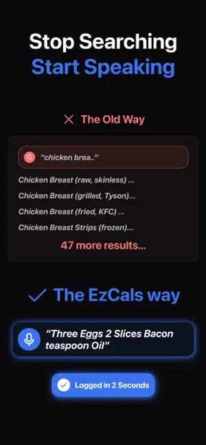 EzCals: AI Calorie Tracker screenshot 2