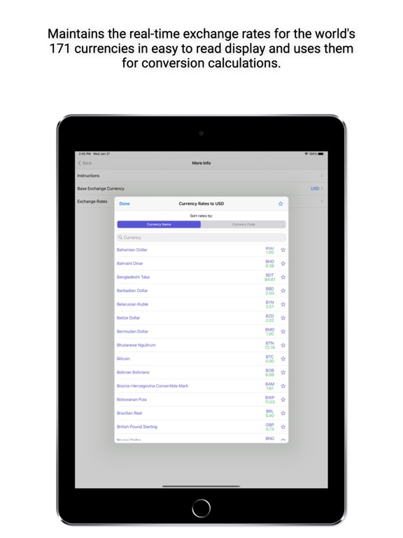 FunctionCalc iPad screenshot