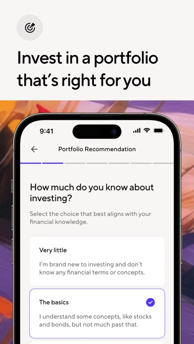 Guideline iPhone screenshot 5 - Finance app