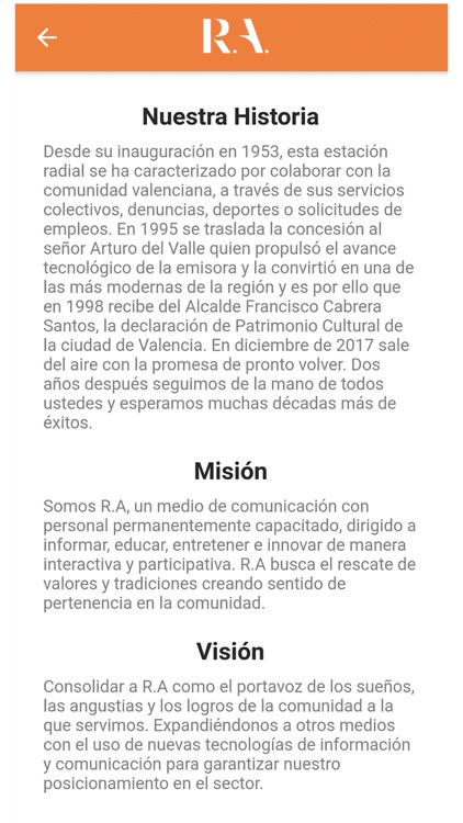 Radio America Ve screenshot-3