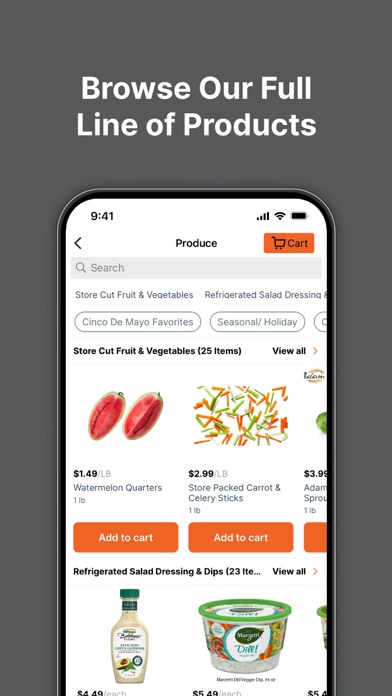 Adams Hometown Markets Screenshot