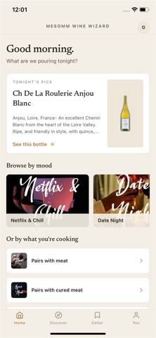 MeSomm Wine iPhone screenshot