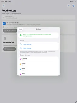 Routine Log - Calendar Notes screenshot 8