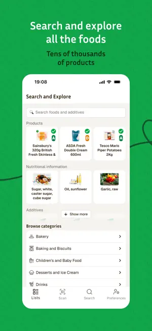 The Food App – Scan and swap screenshot 3