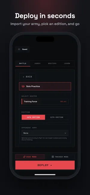 Feel No Pain: Dice Companion screenshot 1