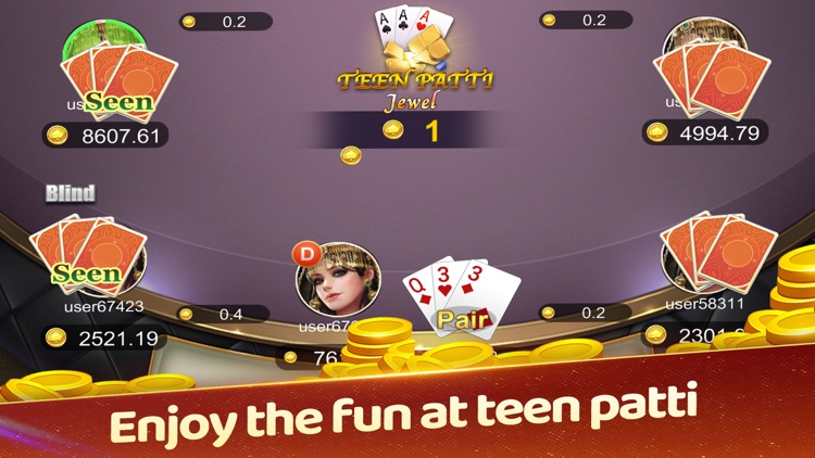 3Patti Jewel: Pyramid & Card screenshot-3