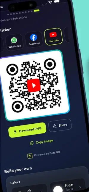 Buzz QR Generator screenshot 2