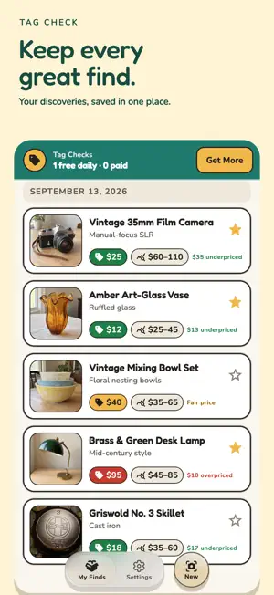 Tag Check: Value Scanner screenshot 2