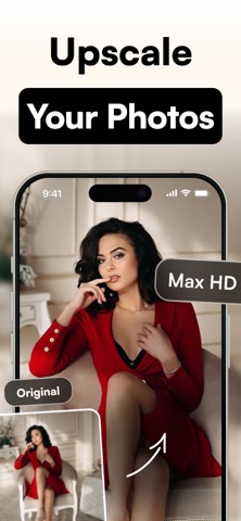 AI Image Enlarger - UpscalerX screenshot