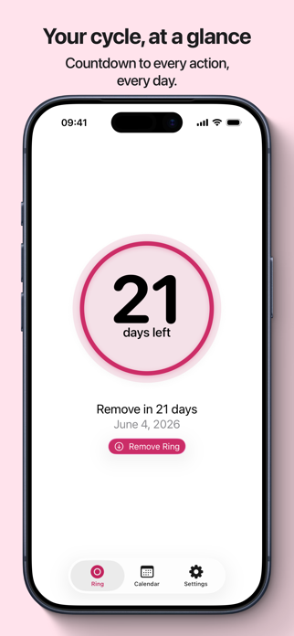 RingDay: Contraceptive Tracker Screenshot 1 of 7