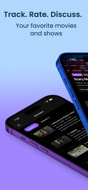 BingeBud - TV & Movie Tracking screenshot 1